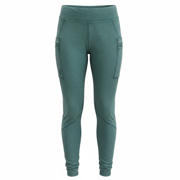free people movement Pants - Free People Movement Green Jersey Cargo Leggings Size Small